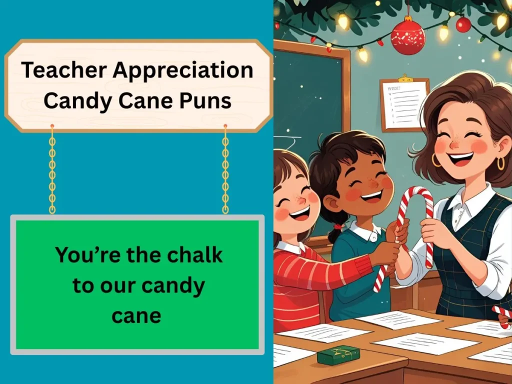 Teacher Appreciation Candy Cane Puns