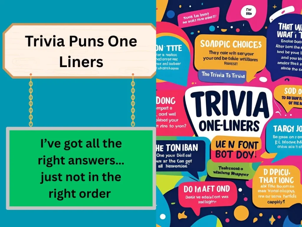 Trivia Puns One Liners
