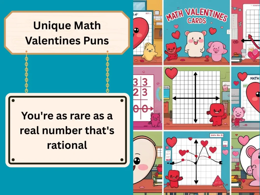 Unique Math Valentines Puns