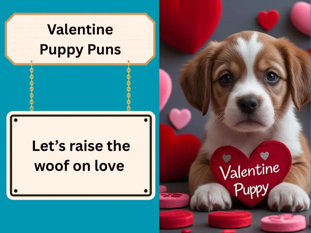 Valentine Puppy Puns