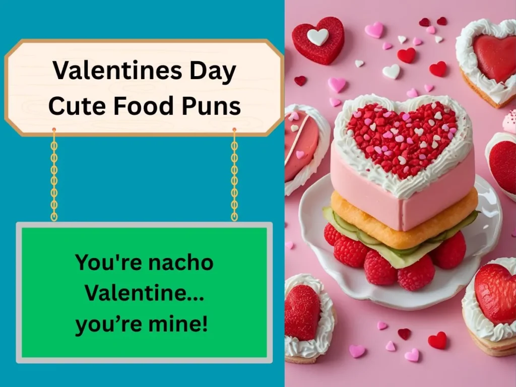 Valentines Day Cute Food Puns