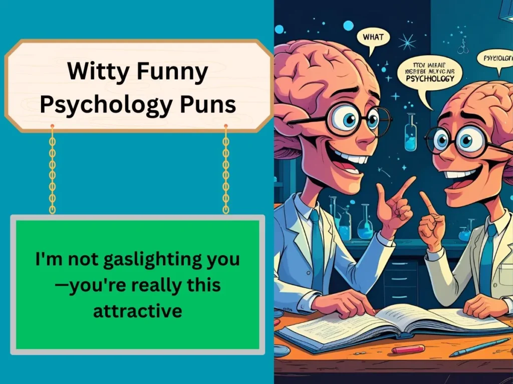 Witty Funny Psychology Puns