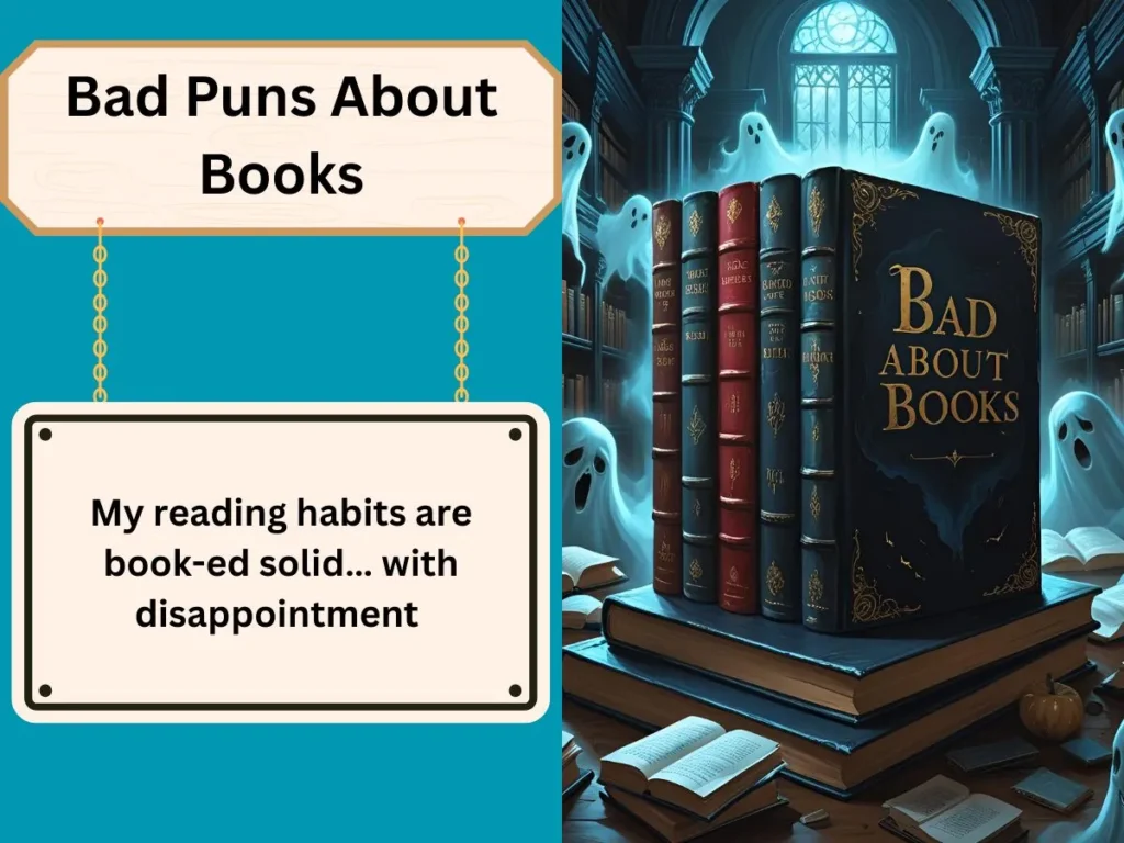Bad Puns About Books