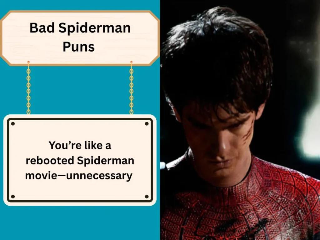 Bad Spiderman Puns