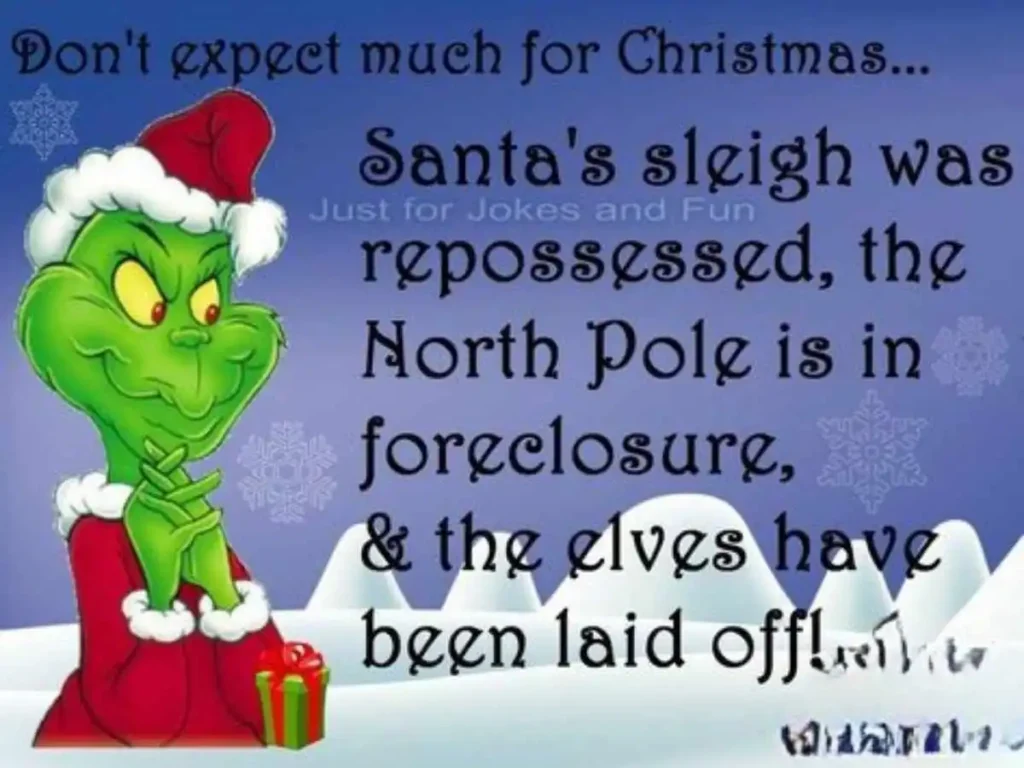 Best Grinch Puns Captions