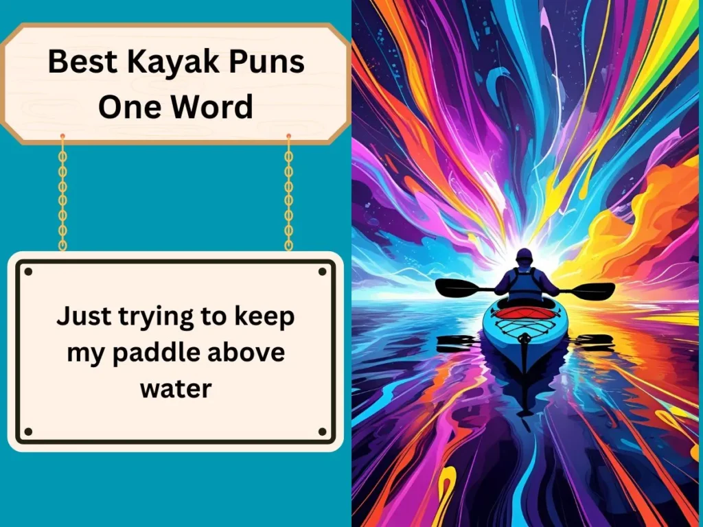 Best Kayak Puns One Word