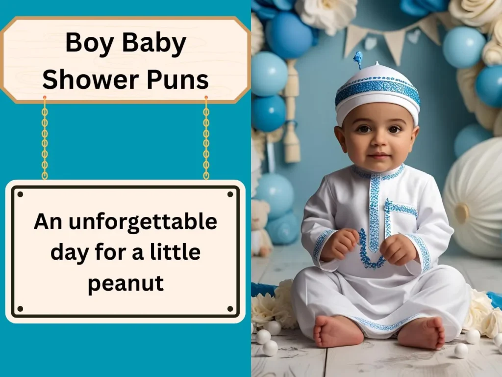 Boy Baby Shower Puns
