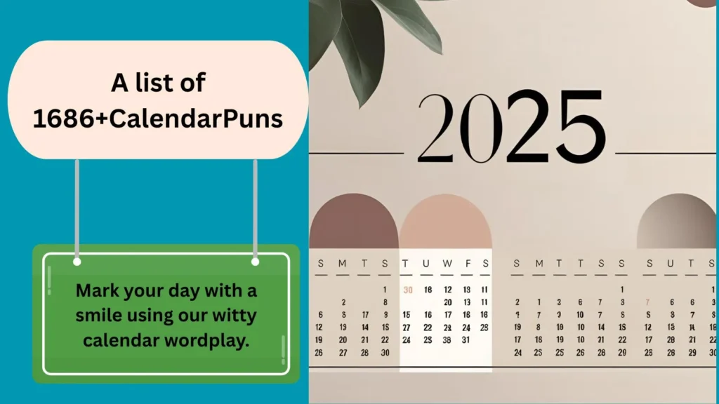 Calendar Puns
