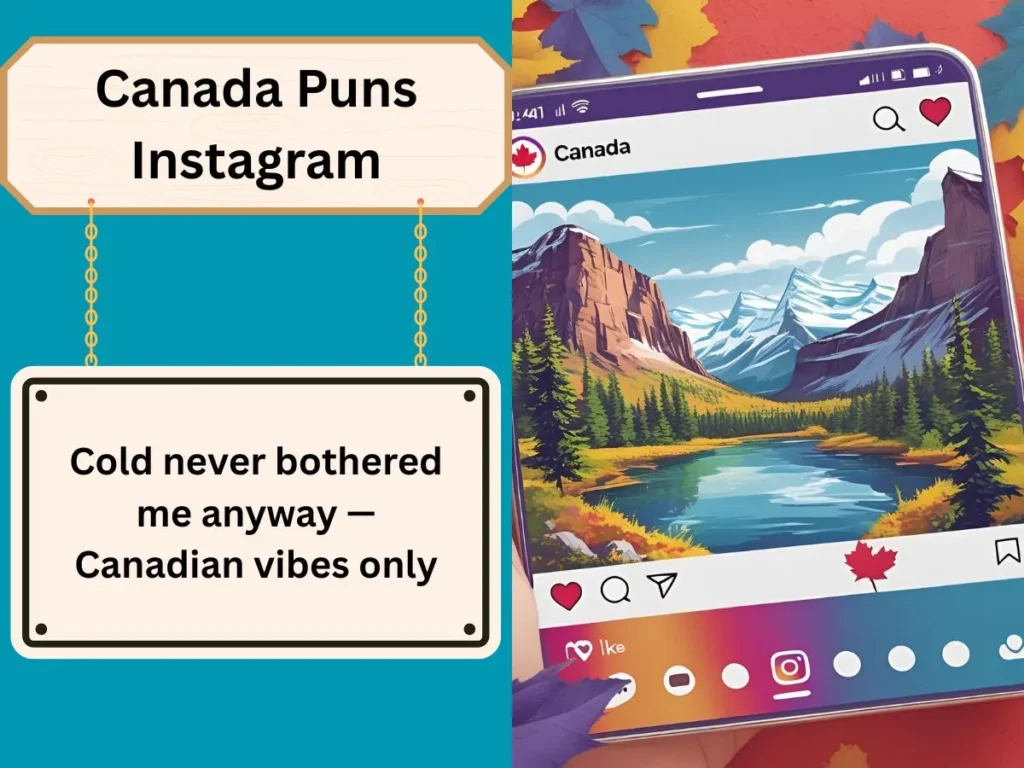Canada Puns Instagram