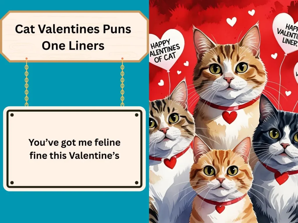 Cat Valentines Puns One Liners