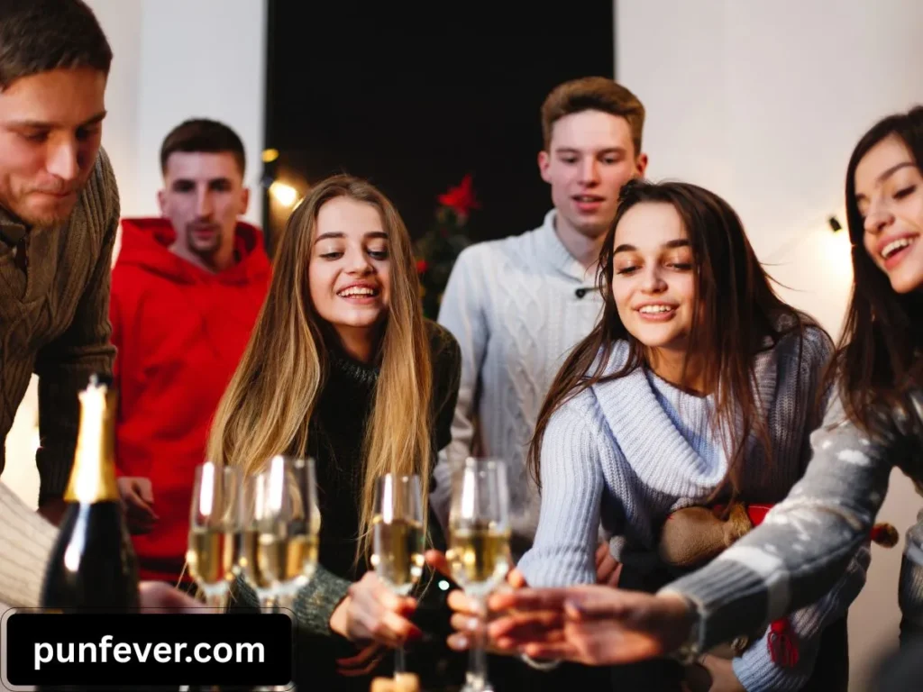 Christmas Cocktail Puns