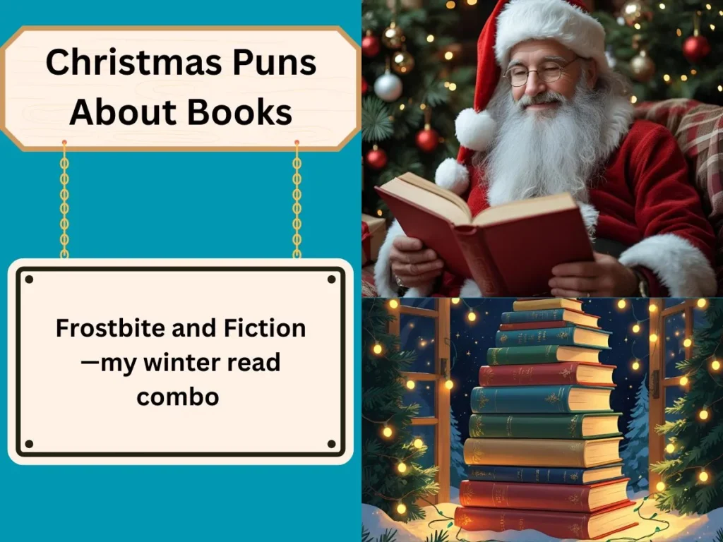 Christmas Puns About Books