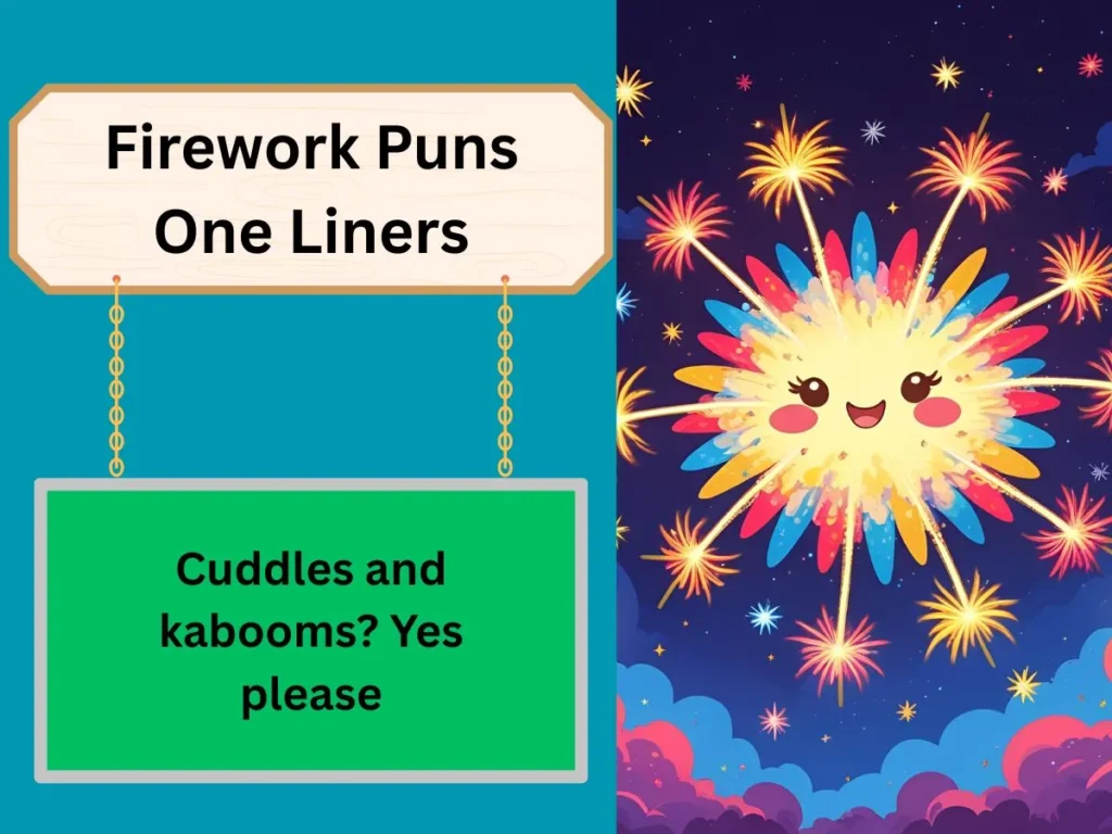 Cute Firework Puns