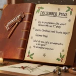 December Puns