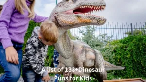 Read more about the article 133+Dinosaur Puns for Kids to Make You Laugh Out Loud