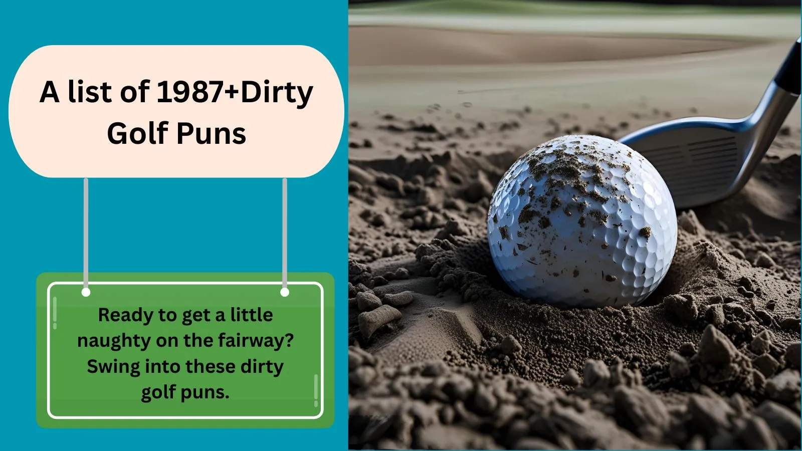 You are currently viewing 1987+Trending Dirty Golf Puns to Make You Blush 2025