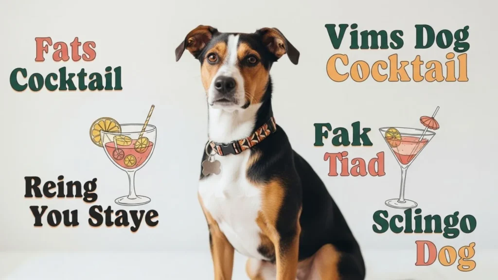 Dog Cocktail Puns