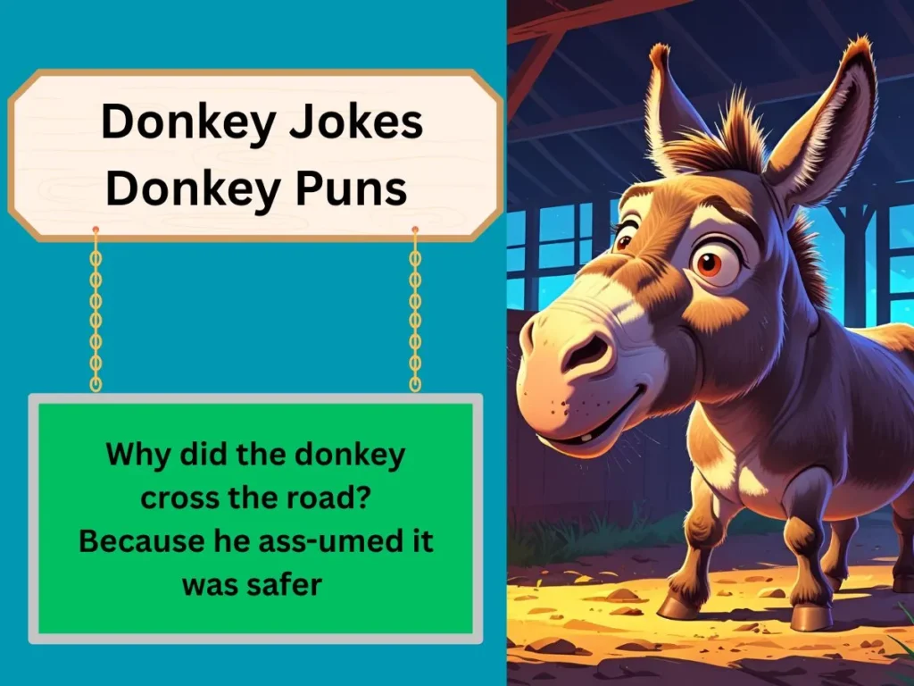 Donkey Jokes Donkey Puns