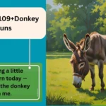 Donkey Puns  
