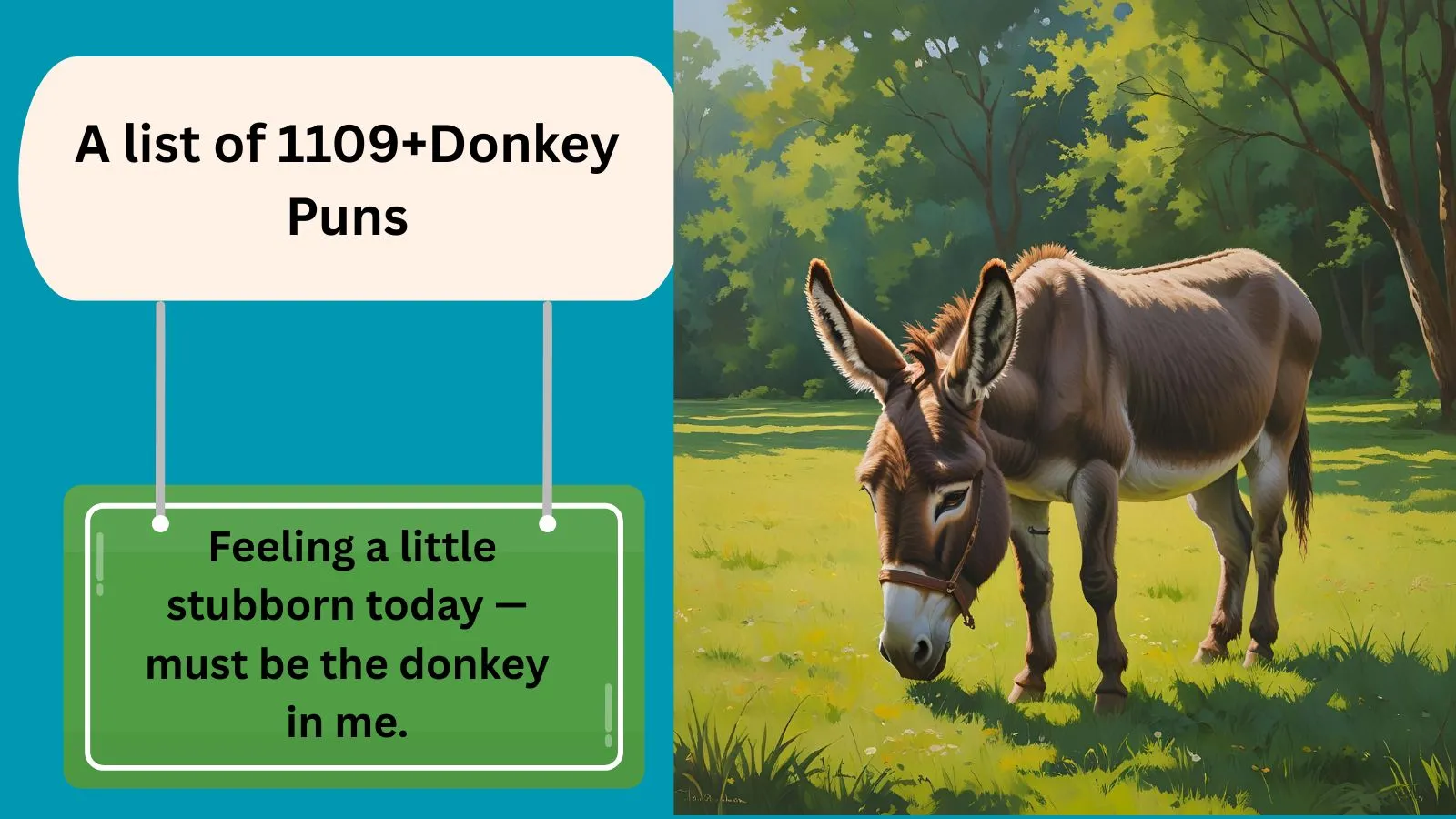 You are currently viewing 1109+Donkey Puns So Funny You’ll Kick Yourself