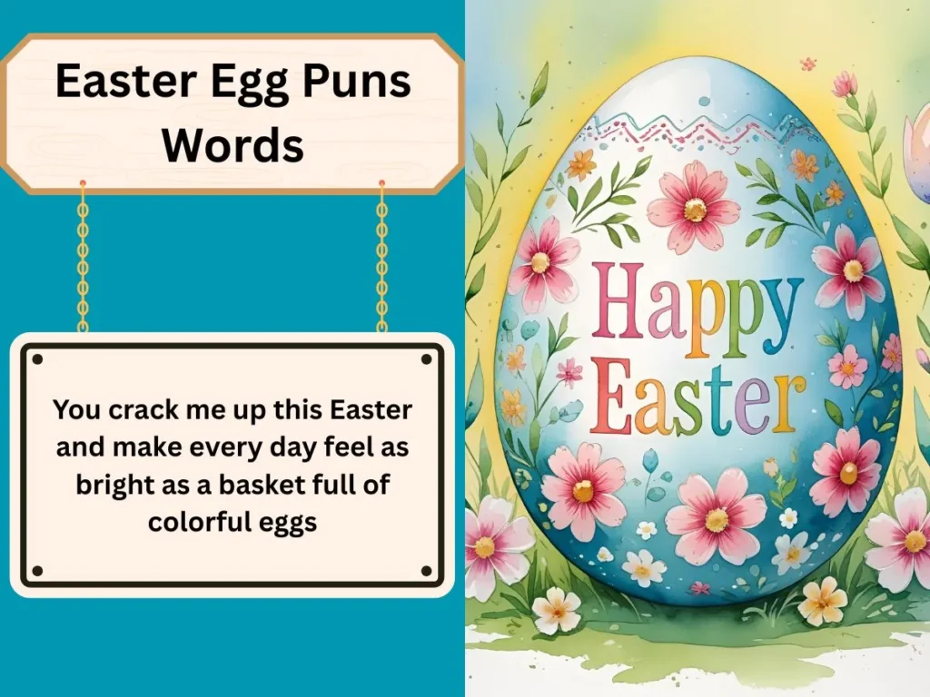 Easter Egg Puns Words