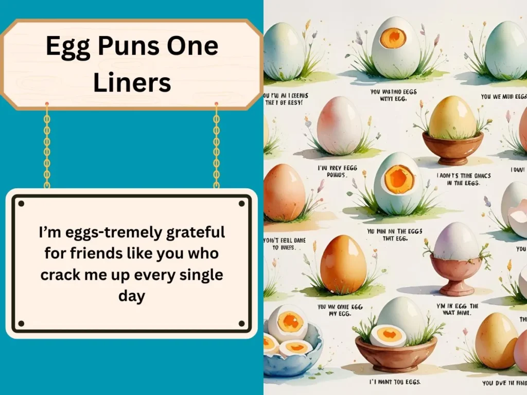 Egg Puns One Liners