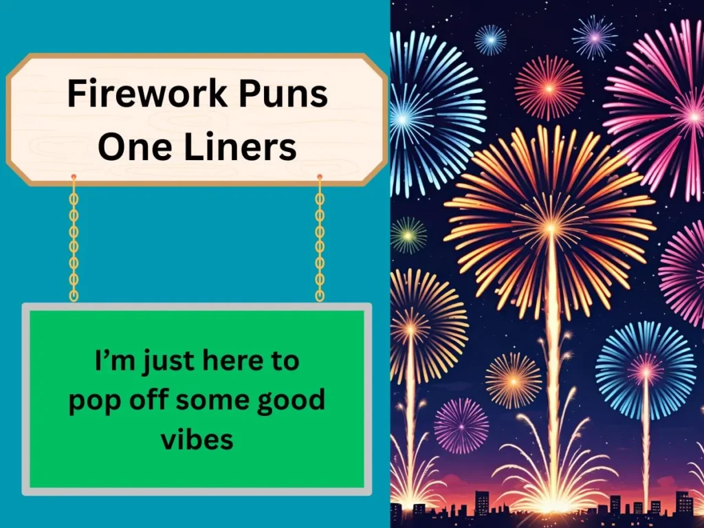 Firework Puns One Liners