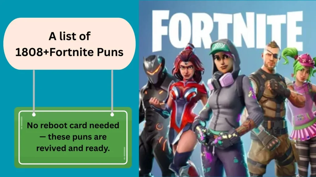 Fortnite Puns