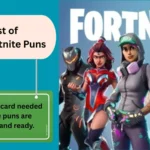 Fortnite Puns