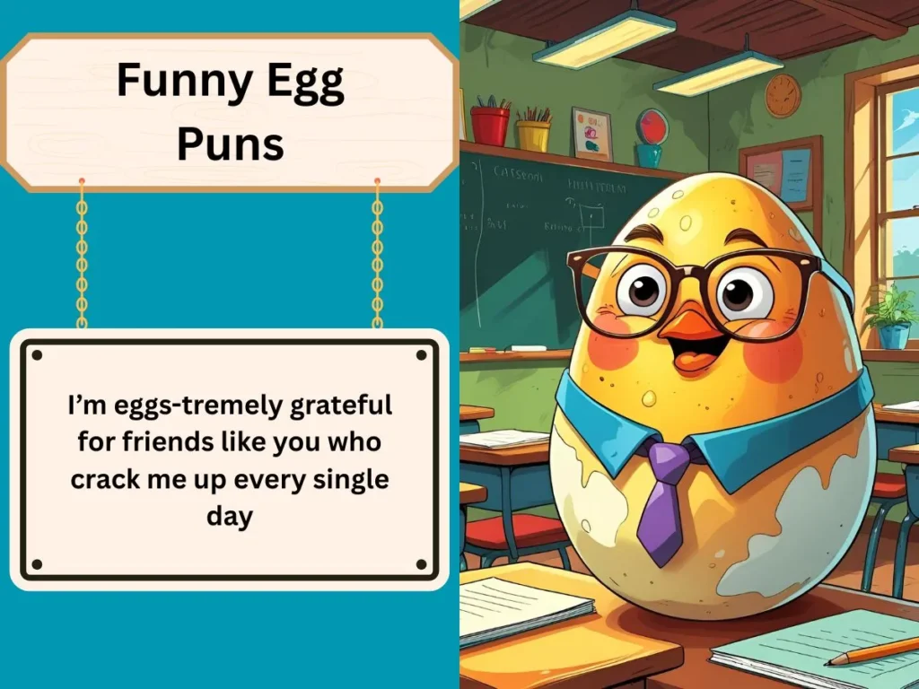 Funny Egg Puns