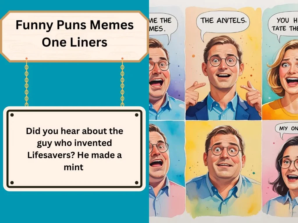 Funny Puns Memes One Liners
