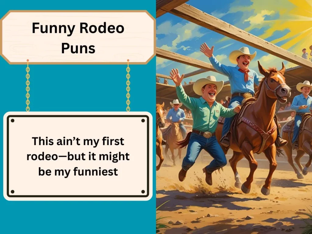 Funny Rodeo Puns