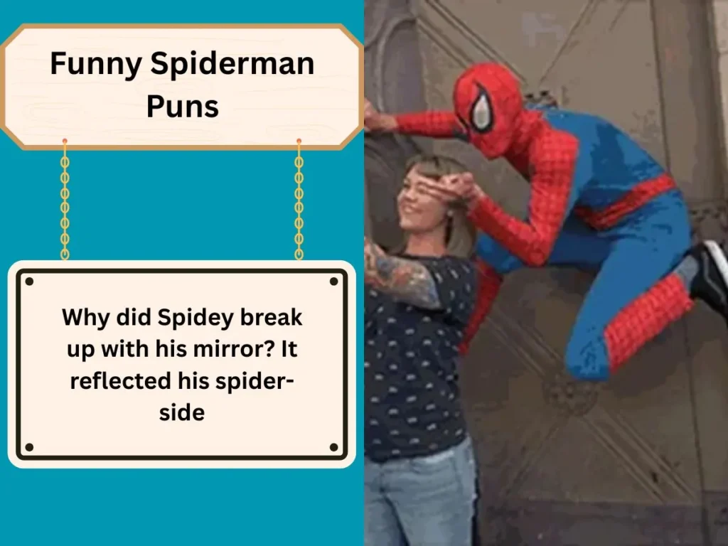 Funny Spiderman Puns
