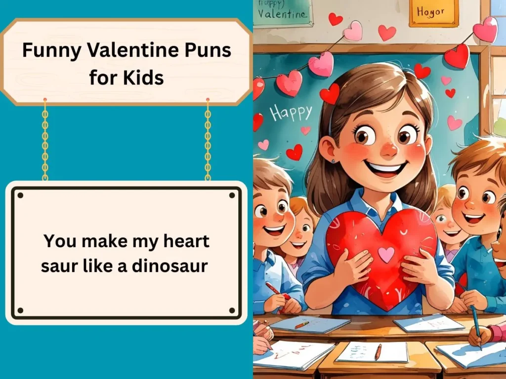 Funny Valentine Puns for Kids