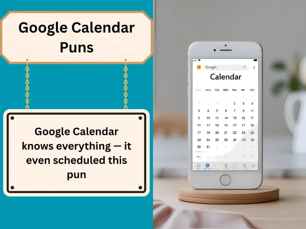 Google Calendar Puns