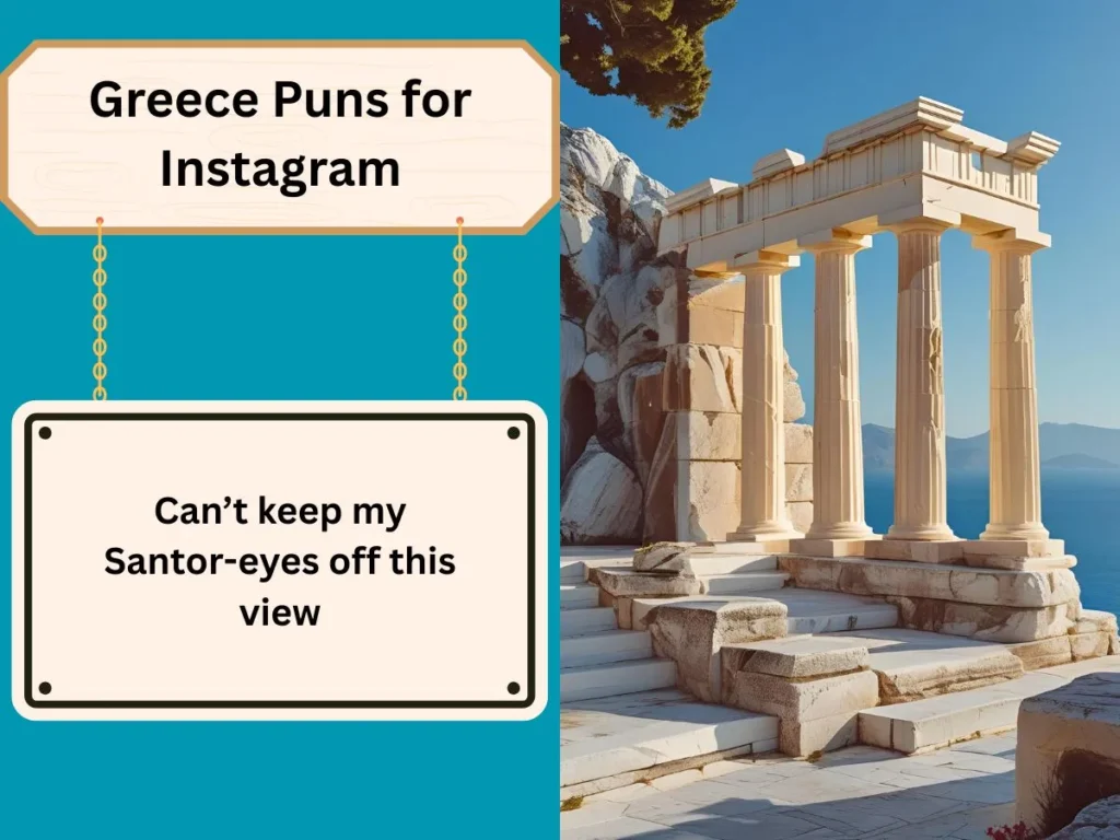 Greece Puns for Instagram