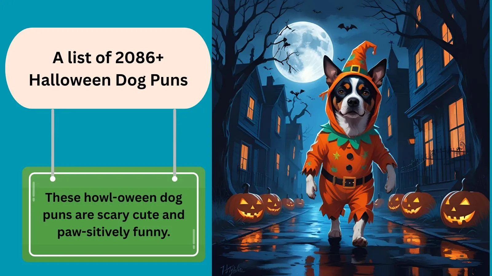 You are currently viewing 2086+Trending Halloween Dog Puns That Are Paw-sitively Spooky