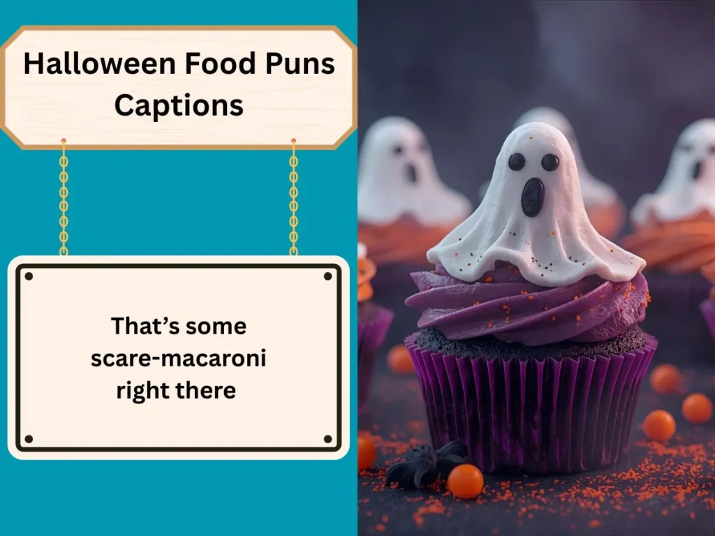 Halloween Food Puns Captions