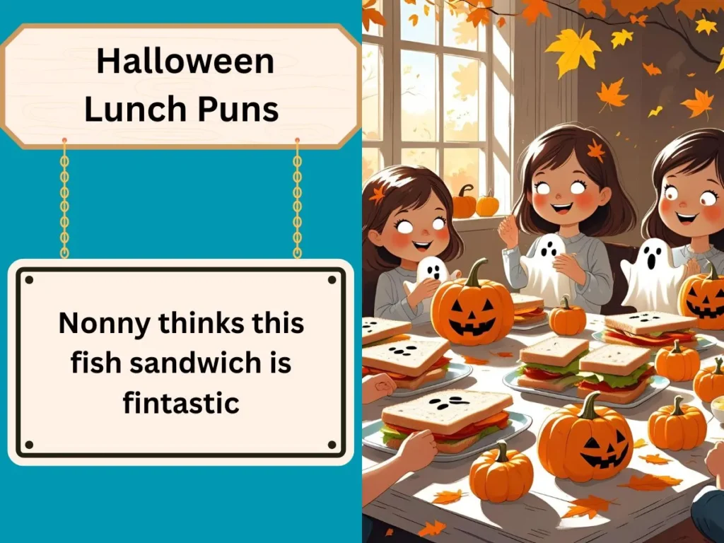Halloween Lunch Puns