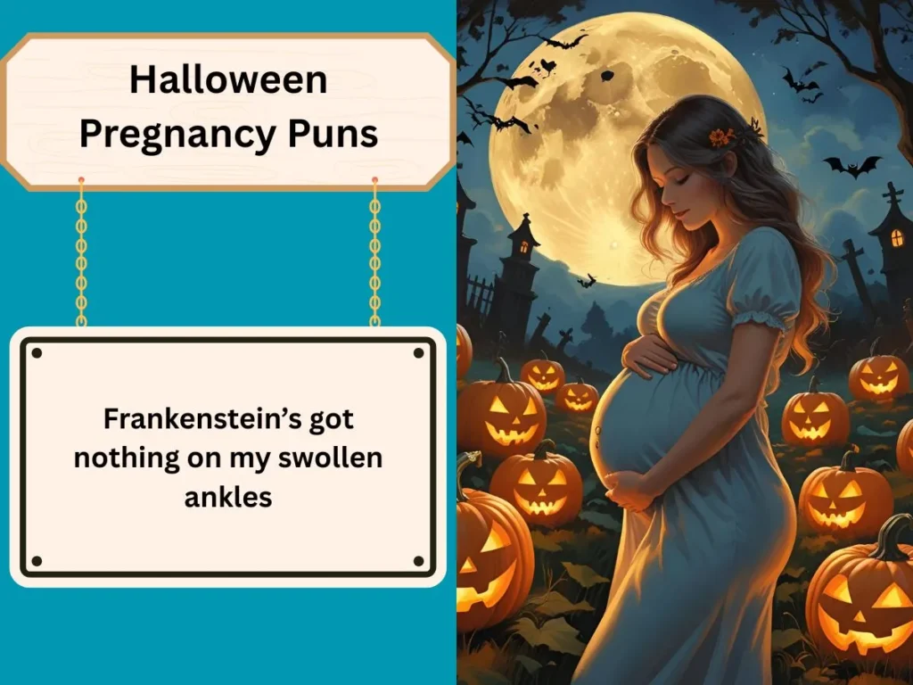 Halloween Pregnancy Puns