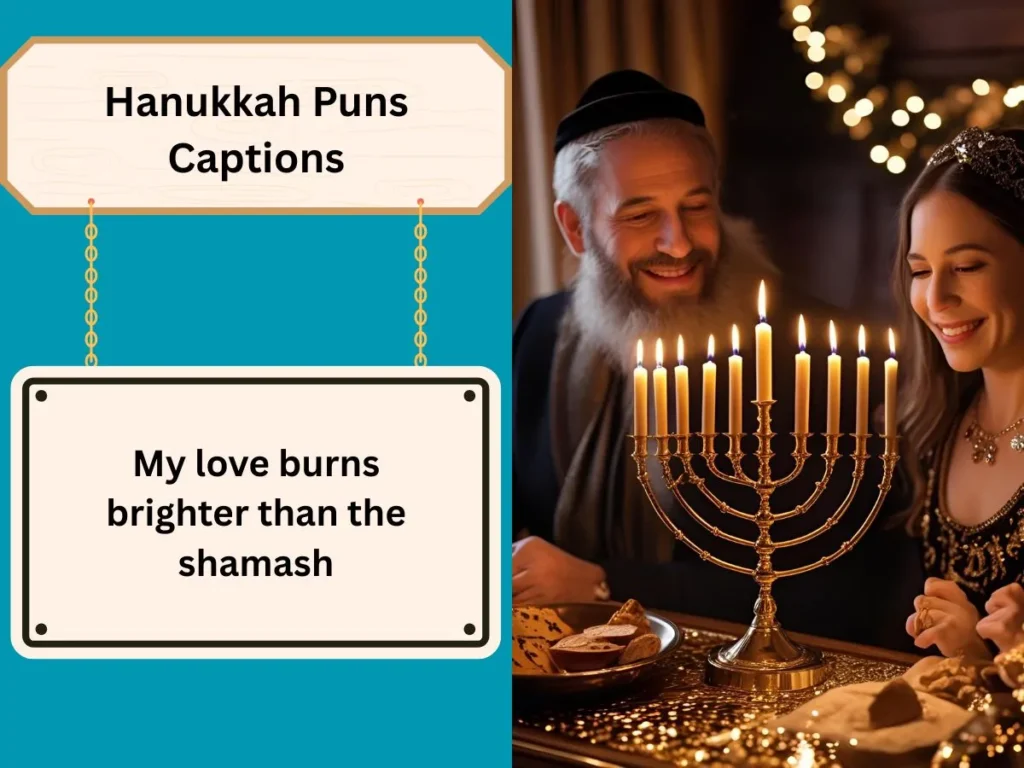 Hanukkah Puns Captions