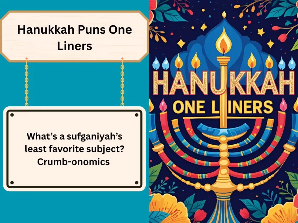 Hanukkah Puns One Liners