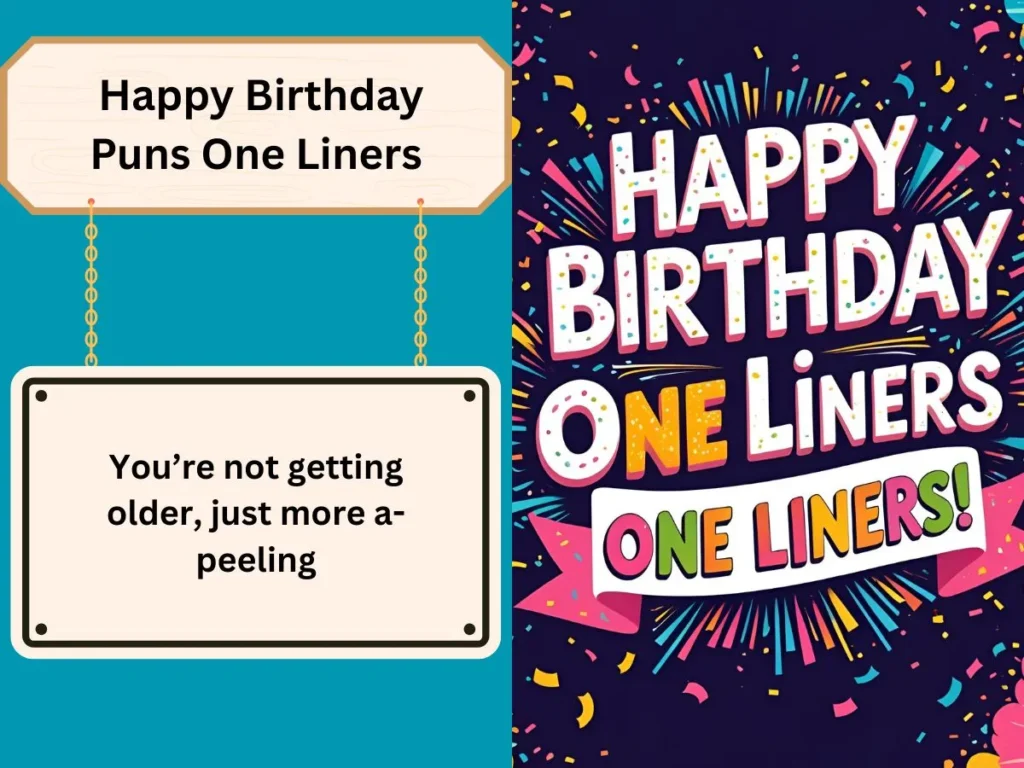  Happy Birthday Puns One Liners