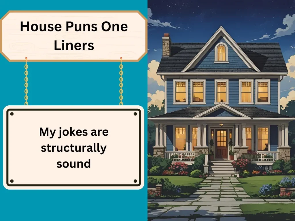 House Puns One Liners