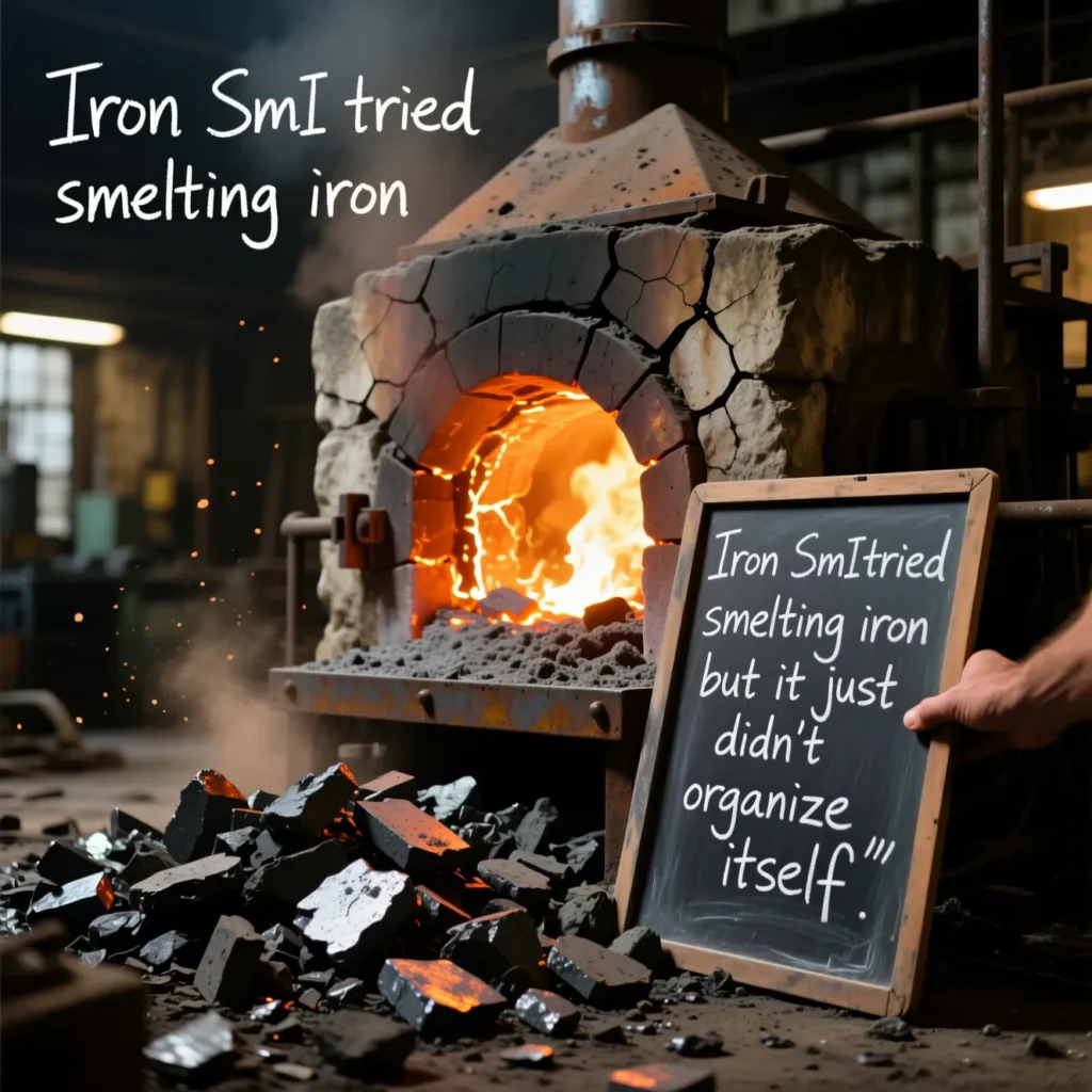 Iron Smelter Puns