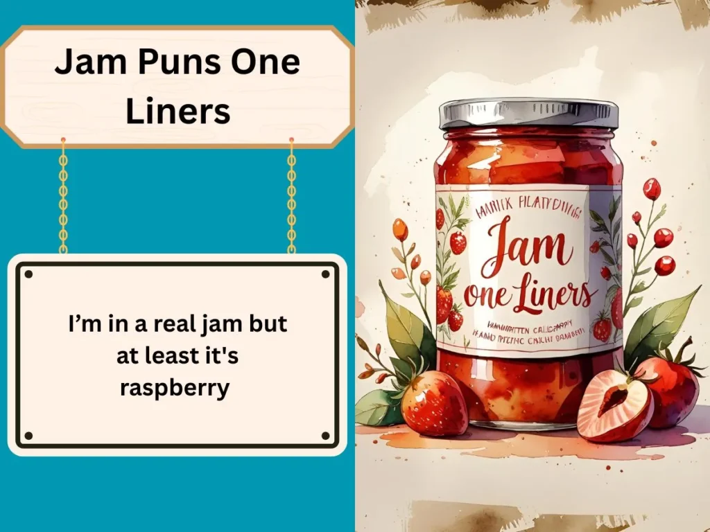 Jam Puns One Liners