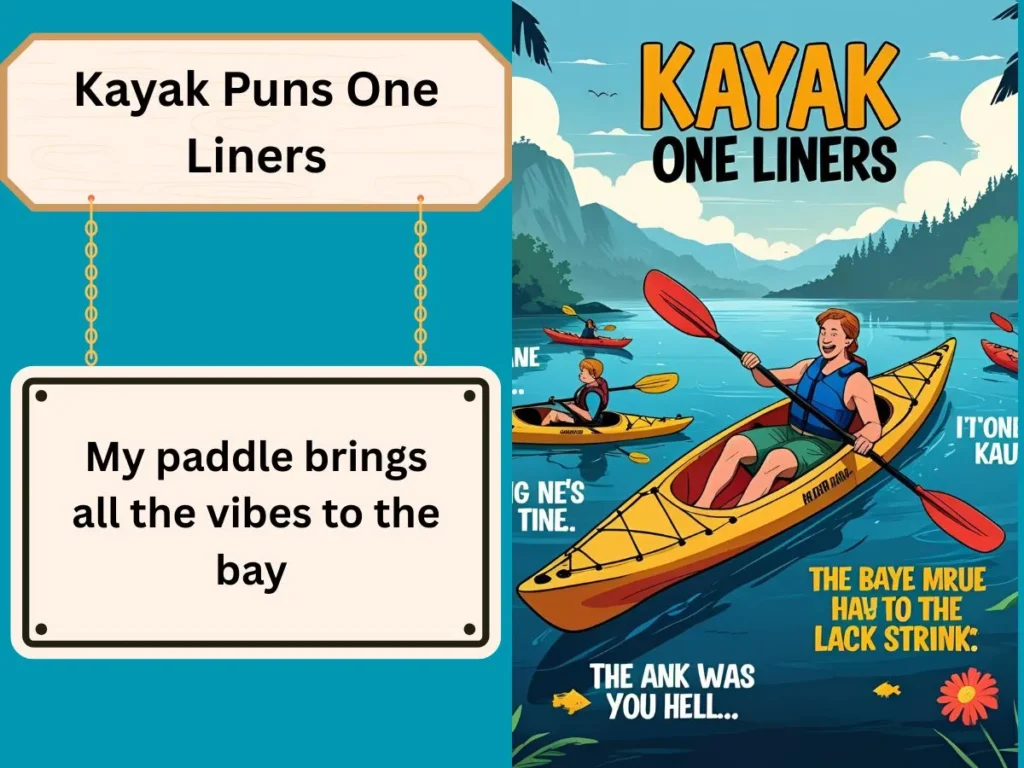 Kayak Puns One Liners