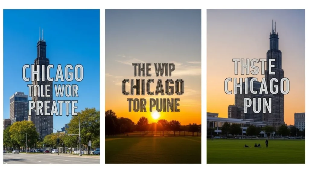 Light Edgy Chicago Puns