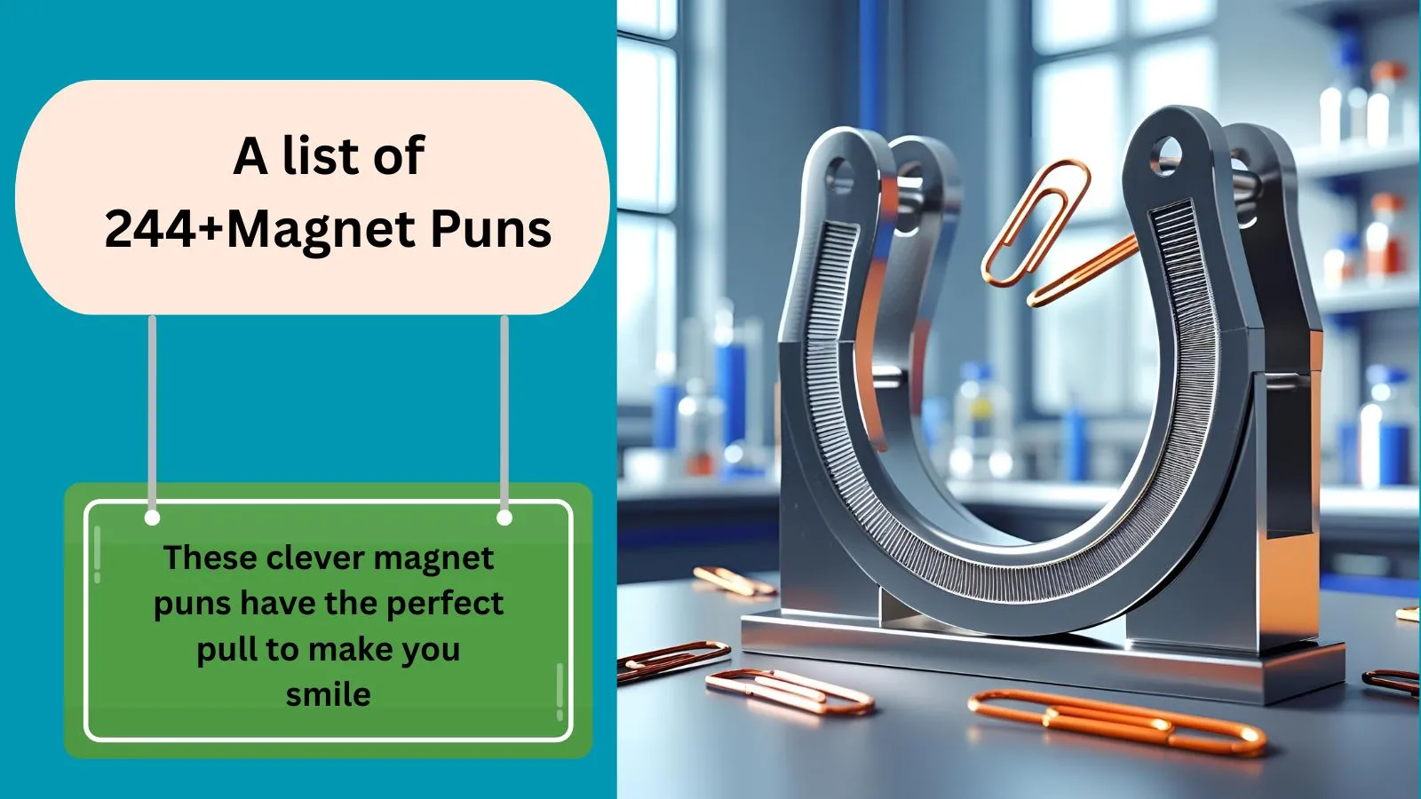 You are currently viewing 244+Hilarious Magnet Puns That Will Stick With You 2025