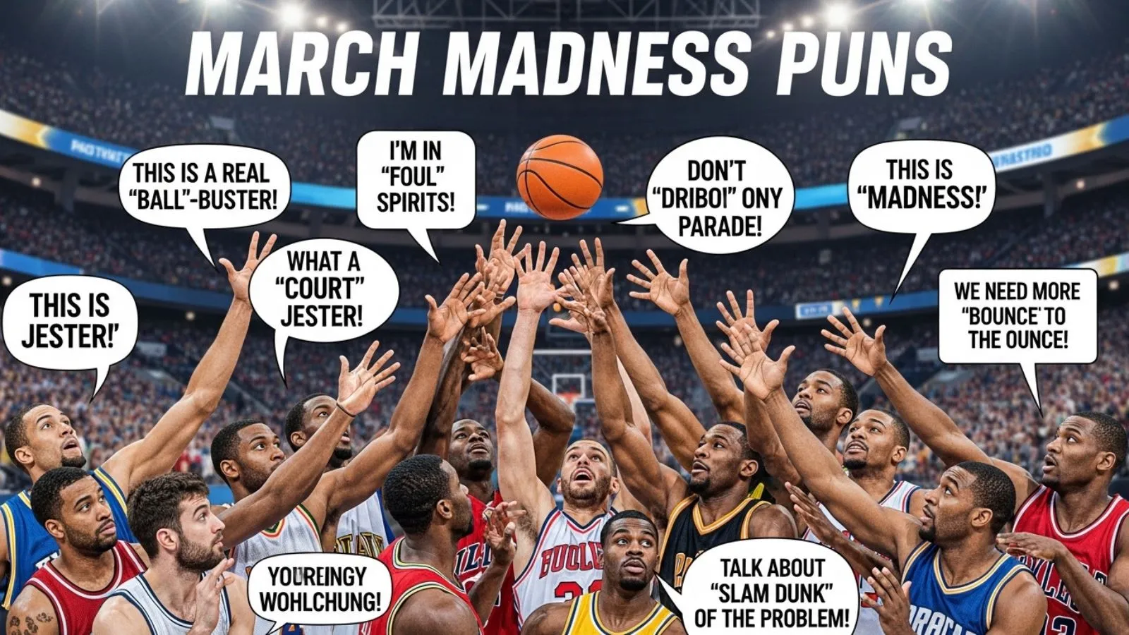 You are currently viewing 129+ March Madness Puns to Score Big on Humor (Updated Feb)